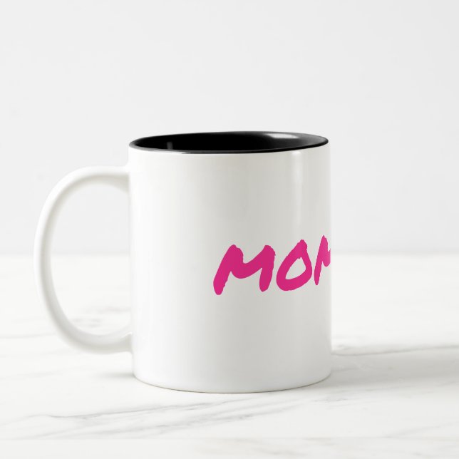 Tasse 2 Couleurs Moment Pour Boss Lady Maman Momprenuer (Gauche)