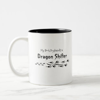 Tasse 2 Couleurs Mon copain de livre est un dragon Shifter
