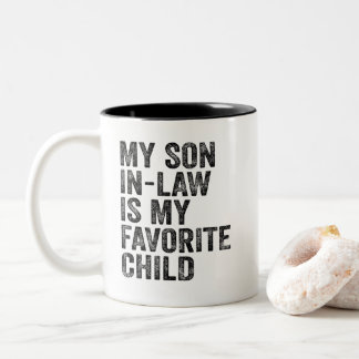 Tasse 2 Couleurs Mon Fils En Droit Est Ma Famille Favorite Enfant D