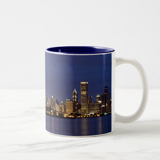 Tasse 2 Couleurs Mon genre de ville (Droit)