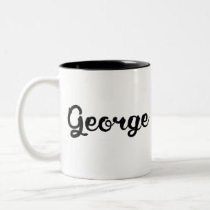 Tasse 2 Couleurs Mon nom est George