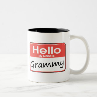 Tasse 2 Couleurs Mon nom est Grammy