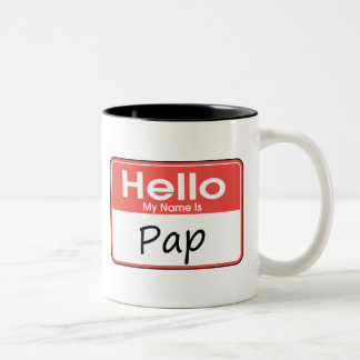 Tasse 2 Couleurs Mon nom est PAP