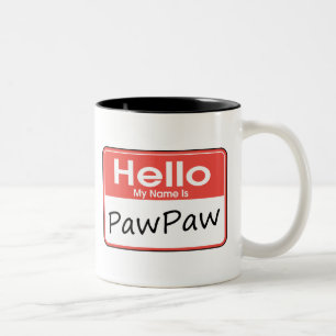 Tasse 2 Couleurs Mon nom est papaye