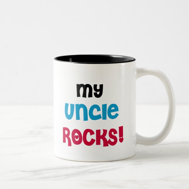 Tasse 2 Couleurs Mon oncle Rocks (Droit)