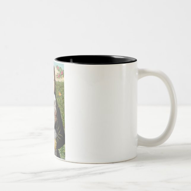 Tasse 2 Couleurs Mona Lisa - Spinone italienne (roan 10) (Droit)