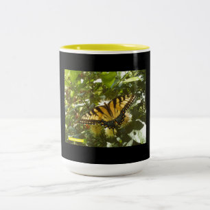 Tasse 2 Couleurs Monarque jaune vibre