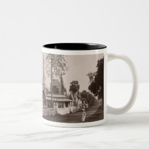 Tasse 2 Couleurs Monastère et pagodas de Wayzayanda chez Moulmein