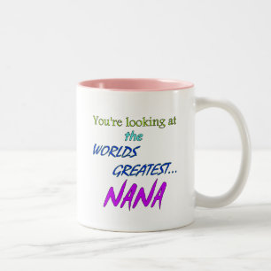 Tasse 2 Couleurs Mondes plus grande Nana