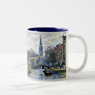 Tasse 2 Couleurs Monet : Canal à Amsterdam