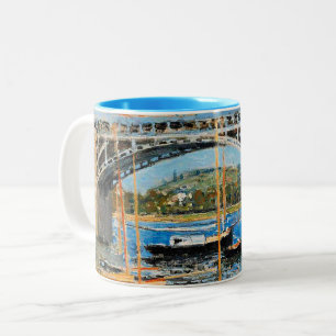 Tasse 2 Couleurs Monet - Le Pont sur la Seine,