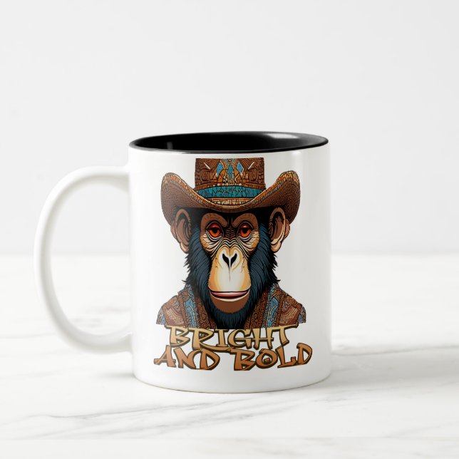 Tasse 2 Couleurs Monkey Swagger (Gauche)