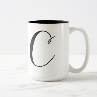 Tasse 2 Couleurs Monogramme-C