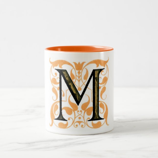 Tasse 2 Couleurs Monogramme M (Centre)