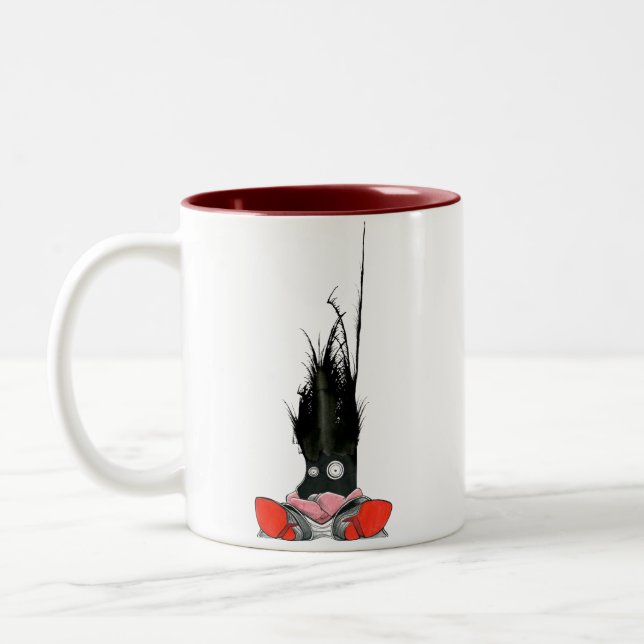 Tasse 2 Couleurs Monstre 4 de bureau (Gauche)