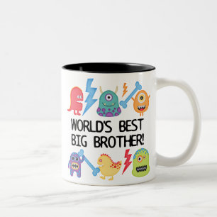 Tasse 2 Couleurs Monstres World Meilleur Big Brother