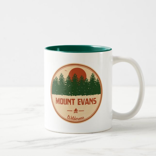 Tasse 2 Couleurs Mont Evans Wilderness (Droit)