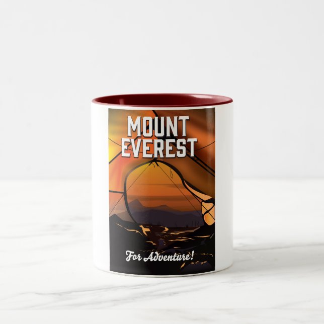 Tasse 2 Couleurs Mont Everest Pour l'Aventure ! (Centre)