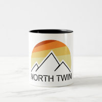 Mont North Twin New Hampshire Rétro