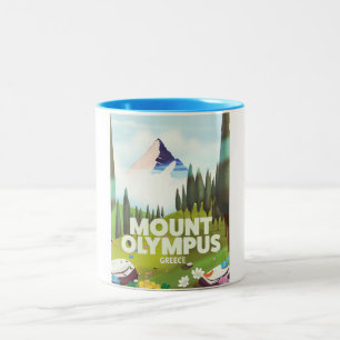 Tasse 2 Couleurs Mont Olympe Grèce