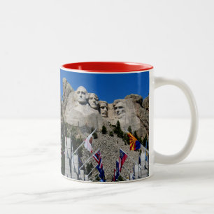Tasse 2 Couleurs Mont Rushmore Sud Dakota Souvenir