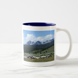 Tasse 2 Couleurs Montagnes de dent de scie