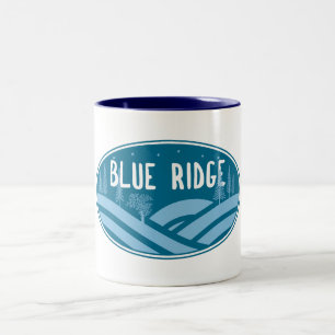 Tasse 2 Couleurs Montagnes extérieures de Blue Ridge