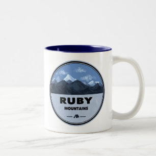 Tasse 2 Couleurs Montagnes Ruby Nevada Camping