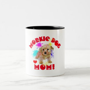 Tasse 2 Couleurs Morkie Maman Amoureux des chiens Meilleur Chien Ma