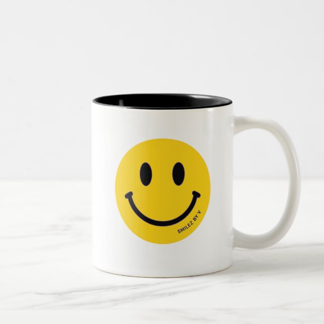Tasse 2 Couleurs Morning Smiles (Droit)