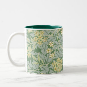 Tasse 2 Couleurs Morris Vigne & Jasmin Jardin Fleur Classique