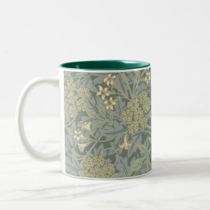 Tasse 2 Couleurs Morris Vine & Jasmine Jardin Fleur Classique