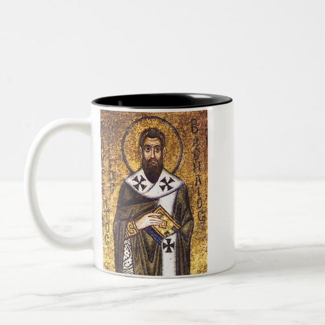 Tasse 2 Couleurs Mosaïque de saint Basile le Grand (Gauche)