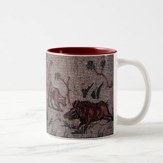 Tasse 2 Couleurs Mosaïque romaine (Droit)