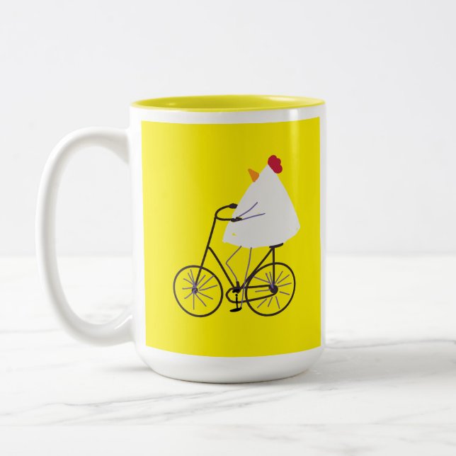 Tasse 2 Couleurs Motarde impertinente (Gauche)