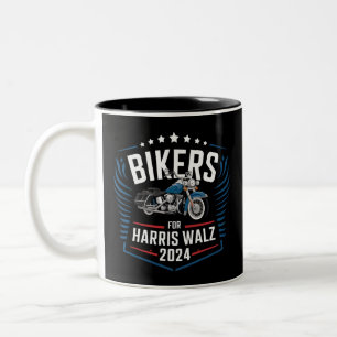 Tasse 2 Couleurs Motards pour Harris Walz 2024 Harris Waltz 2024