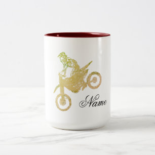 Tasse 2 Couleurs Motcross hors route