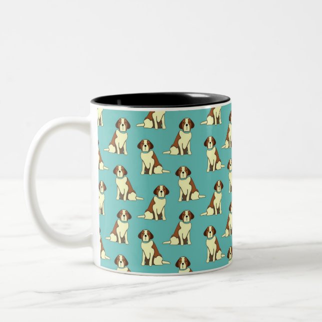 Tasse 2 Couleurs motif (Gauche)