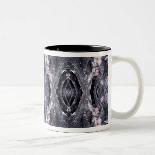 Tasse 2 Couleurs Motif Banyan Tree (Droit)