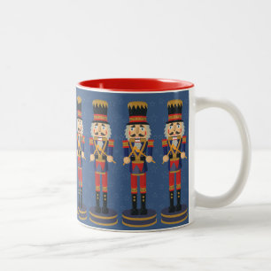 Tasse 2 Couleurs Motif bleu de batteur de soldat de jouet de
