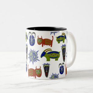 Tasse 2 Couleurs Motif cool non-ven