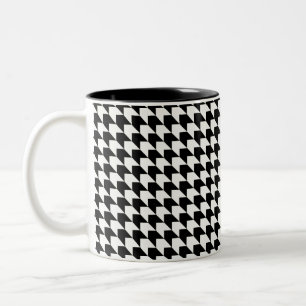 Tasse 2 Couleurs Motif de base noir classique