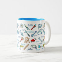 Motif des outils de fête des pères