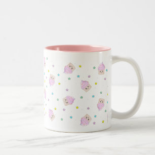 Tasse 2 Couleurs Motif mignon de petit gâteau