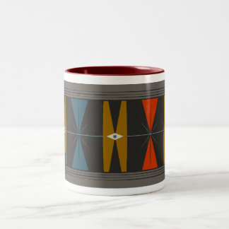 Tasse 2 Couleurs Motif moderne de dessin animé - Bowling Alley