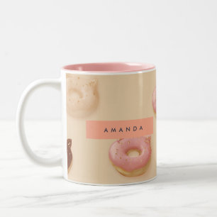 Tasse 2 Couleurs Motif personnalisé pour les sourcils de chaton