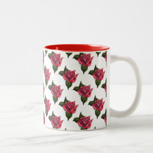 Tasse 2 Couleurs Motif rose
