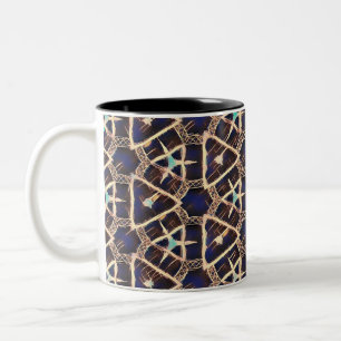 Tasse 2 Couleurs motif traditionnel
