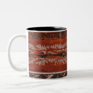 Tasse 2 Couleurs Motif tribal Boho Earthy