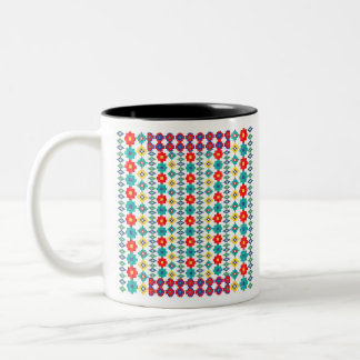 Tasse 2 Couleurs Motifs Perler Bead